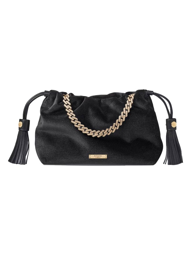 Image may contain: Accessories, Bag, Handbag, Purse, Jewelry, and Necklace