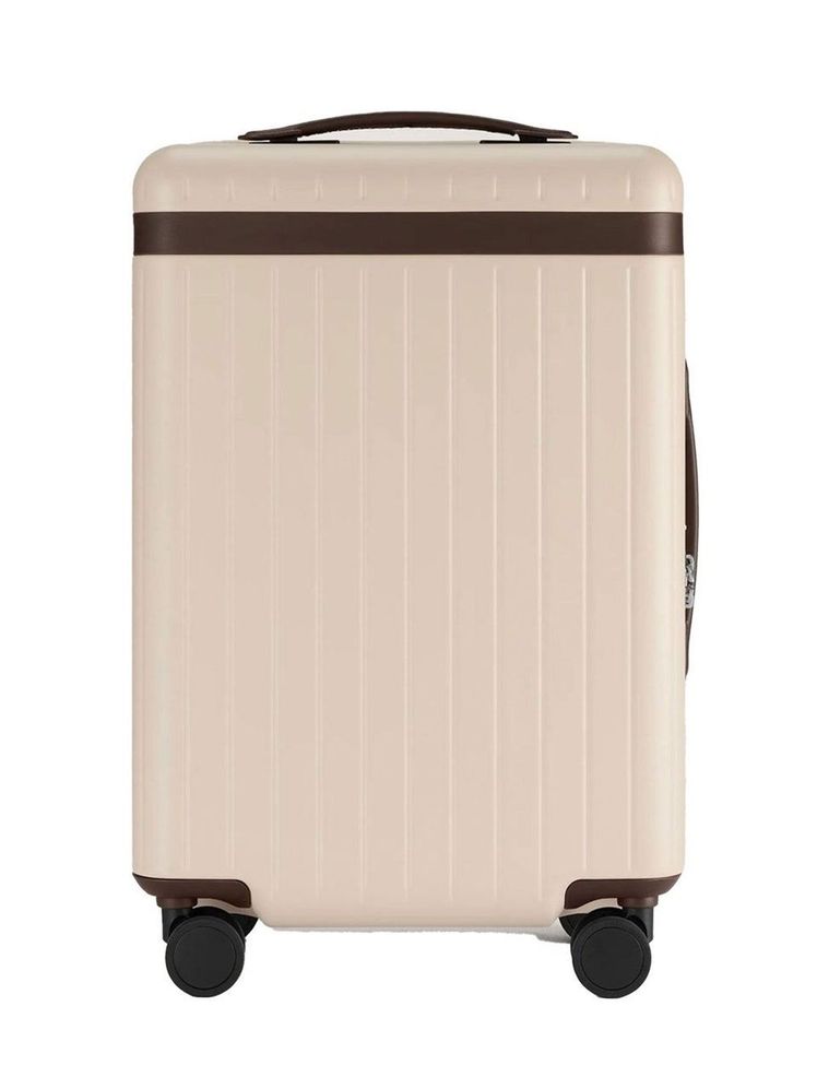 Image may contain: Baggage, Suitcase, Crib, Furniture, and Infant Bed