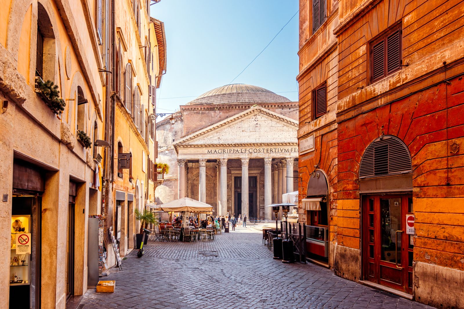 Image may contain Architecture Building Landmark Pantheon and Person